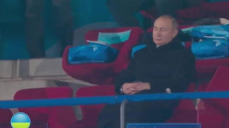 Ο Πούτιν αποκοιμήθηκε κατά τη διάρκεια της Τελετής Έναρξης των Χειμερινών Ολυμπιακών Αγώνων